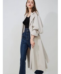 MERCURYDUO | バックフレアトレンチコート(トレンチコート)