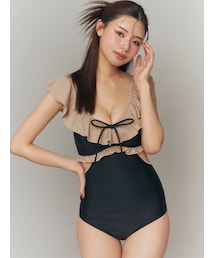 RESEXXY | 【swimwear】フリルデザインワンピース(水着)