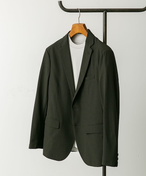 URBAN RESEARCH DOORS(アーバンリサーチドアーズ)の「『イージーケア/速乾』LIFE STYLE TAILOR ウォッシャブルアクティブジャケット(テーラードジャケット・メンズ・KHAKI/NAVY/GRAY・S/M/L/XL)」の2枚目の写真