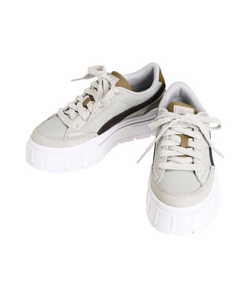 RESEXXY（リゼクシー）の「【PUMA】メイズスタックリュクス（スニーカー・レディース・グレー・S/M/L）」の3枚目の写真