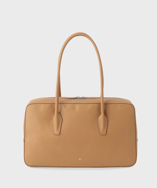 ADAM ET ROPE'（アダムエロペ）の「【PFT】P boston Large バッグ（ボストンバッグ・レディース・ブラック/ベージュ・F）」の3枚目の写真