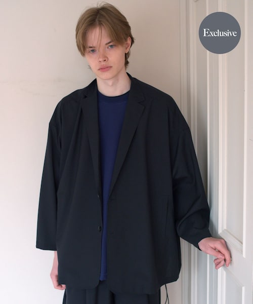 別注』SFC×URBS TAILORED SHIRT JACKET