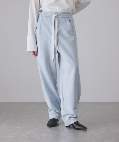 ADAM ET ROPE'(アダムエロペ)の「ウールミックスコクーンイージーパンツ(その他パンツ・レディース・グレー/キナリ系/サックス・36/38)」の5枚目の写真