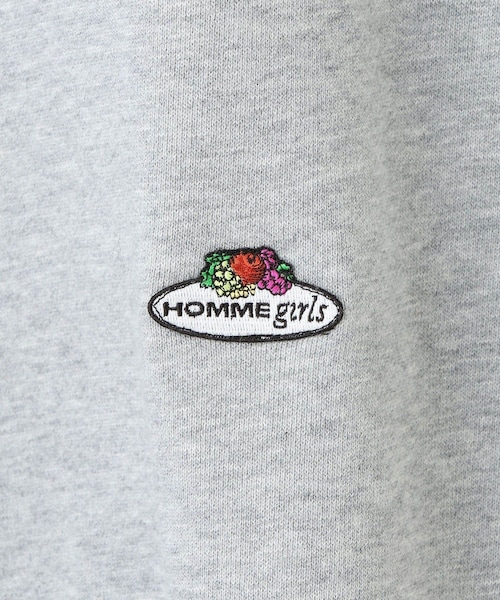 ADAM ET ROPE'(アダムエロペ)の「【HOMME girls×FRUIT OF THE LOOM】Crewneck Sweatshirt(スウェット・レディース・グレー・S)」の8枚目の写真