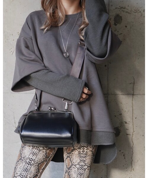 A.D.G（エーディージー）の「Python Easy Flare Pants (beige)（その他パンツ・レディース・ベージュ・FREE）」の6枚目の写真