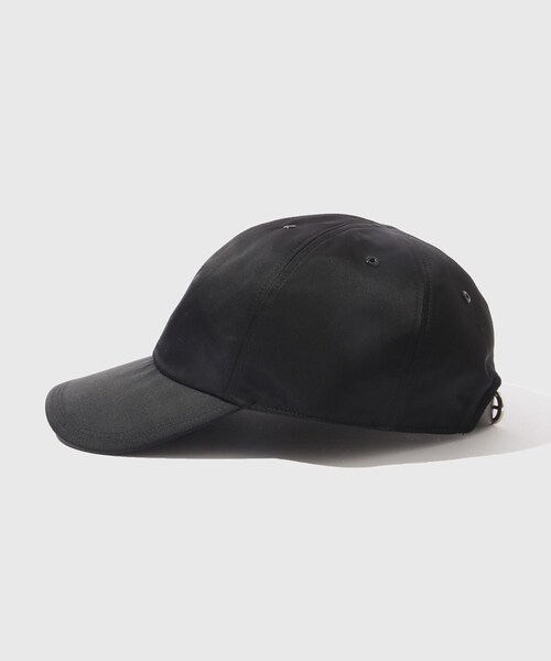 ADAM ET ROPE'（アダムエロペ）の「【SOLARIS&CO./ソラリスアンドコー】NYLON TWILL CURVED VISOR CAP（キャップ・メンズ・ブラック・F）」の4枚目の写真