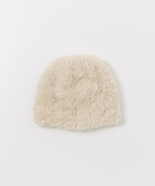 SMELLY（スメリー）の「ファーニットキャップ（ニットキャップ/ビーニー・レディース・IVO/CGY・-）」の9枚目の写真