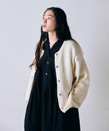 かぐれ | コットンローゲージショートカーディガン(カーディガン/ボレロ)