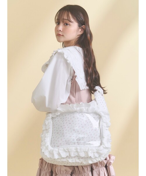 merry jenny（メリージェニー）の「frill frillぬい活バッグ