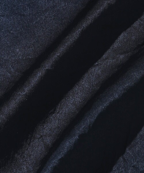 Saturdays NYC（サタデーズ ニューヨークシティ ）の「Lomedico Crinkled Satin LS Shirt（シャツ/ブラウス・レディース・ネイビー/イエロー・L/XS）」の13枚目の写真