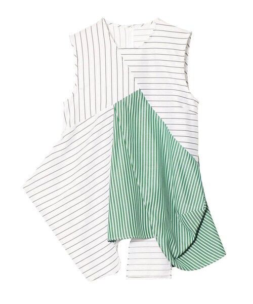 UN3D.（アンスリード）の「CONSTRUCTIVE TOP【セットアップ着用可能】（タンクトップ・レディース・ミックス/ブラック/ホワイト・F）」の3枚目の写真