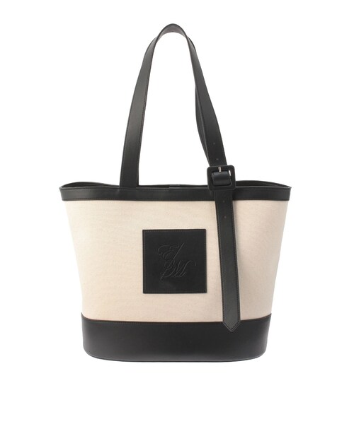 EATME（イートミー）の「ベルテッドトートバッグ（トートバッグ・レディース・オフホワイト/アイボリー/ブラック・F）」の9枚目の写真