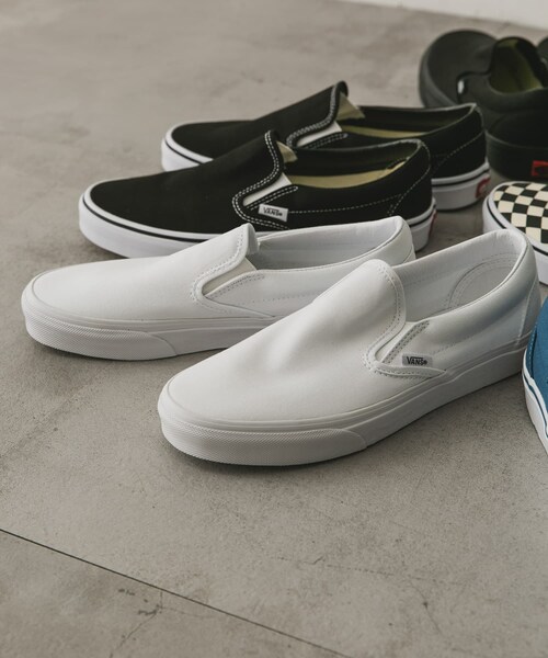 URBAN RESEARCH DOORS（アーバンリサーチドアーズ）の「VANS　UA Classic Slip-On（スニーカー・メンズ・BLK/WHT/Navy/True White/BLK/BLK/CHECKER・8/8.5/9/9.5/10）」の11枚目の写真