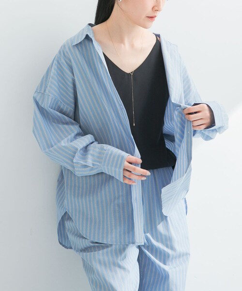 URBAN RESEARCH(アーバンリサーチ)の「『接触冷感』キュプラキャミトップ(キャミソール・レディース・BLACK/GREGE・36/38)」の5枚目の写真