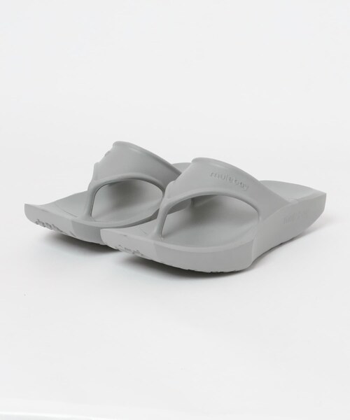 SENSE OF PLACE by URBAN RESEARCH（センスオブプレイスバイアーバンリサーチ）の「muleboy　X-TYPEスクエアサンダル（サンダル・メンズ・GRAY/BLACK/IVORY・26/27）」の11枚目の写真
