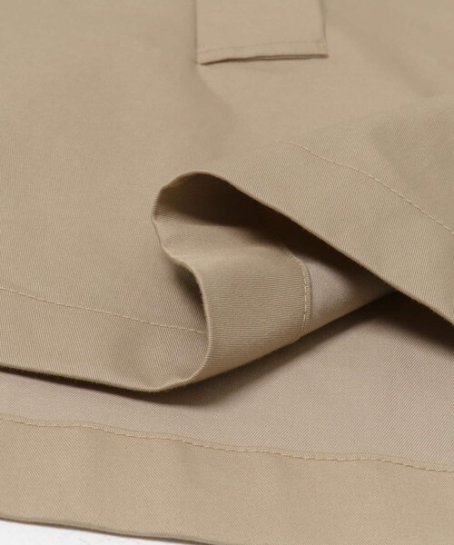 URBAN RESEARCH（アーバンリサーチ）の「スタンドカラーミドル丈トレンチコート（ステンカラーコート・レディース・BEIGE/NAVY・36/38）」の19枚目の写真