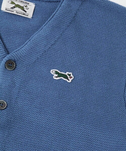 URBAN RESEARCH DOORS（アーバンリサーチドアーズ）の「『別注』PENNEYS×DOORS　THE FOX Vネックカーディガン(KIDS)（カーディガン/ボレロ・キッズ・RED/BLUE/TOP GRAY・105/120/135）」の22枚目の写真