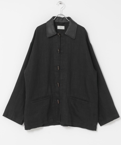 URBAN RESEARCH(アーバンリサーチ)の「HERILL Linen Duffel Jacket(ブルゾン・メンズ・Black/Natural・2/3)」の10枚目の写真