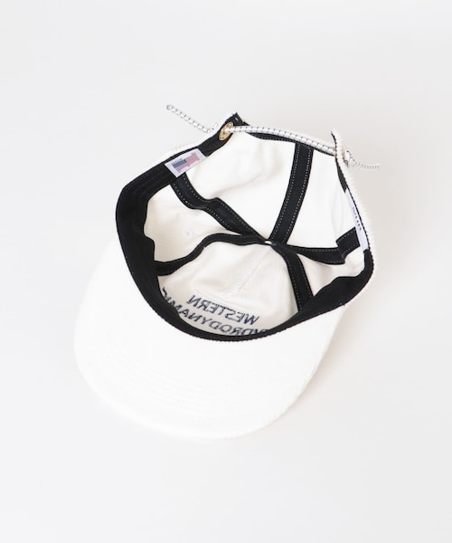 THE GOODLAND MARKET（ザグッドランドマーケット）の「Western Hydrodynamic Research　Whale Cord Hat（キャップ・メンズ・WHITENAVY/ACORN/OLIVE・FREE）」の8枚目の写真