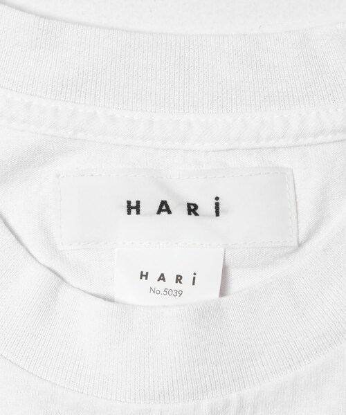 かぐれ（カグレ）の「『別注』HARi×かぐれ　FUNKY CHIC T-SHIRTS（Tシャツ/カットソー・レディース・WHITEBLACK/WHITEBLUE・1）」の8枚目の写真