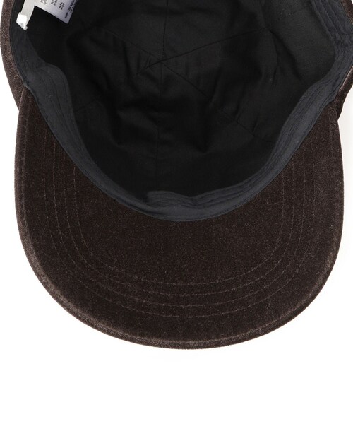 VIS(ビス)の「バックリボンベロアキャップ(キャップ・レディース・ブラック/ダークブラウン/ベージュ系・F)」の16枚目の写真