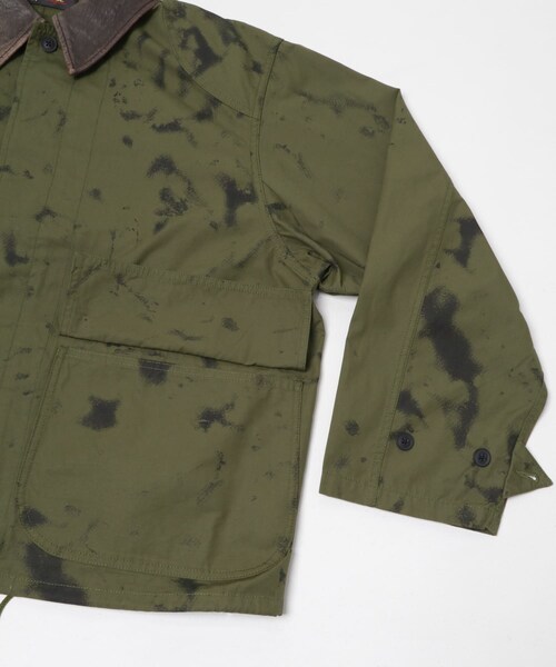 URBAN RESEARCH(アーバンリサーチ)の「Gurank Poplin camouflage hunting JK(カバーオール・メンズ・BRN/KHA・2/3)」の5枚目の写真