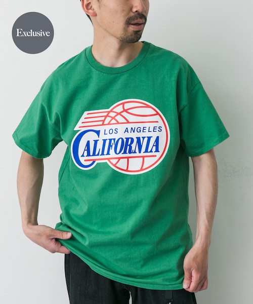 URBAN RESEARCH DOORS（アーバンリサーチドアーズ）の「『別注』SLOPPY SUPPLY×DOORS　CALIFORNIA T-SHIRTS（Tシャツ/カットソー・メンズ・GREEN/WHITE/BLACK/NAVY/BLUE・M/L/XL）」の3枚目の写真