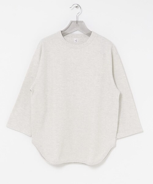 URBAN RESEARCH（アーバンリサーチ）の「blurhmsROOTSTOCK　R&S THERMAL BASEBALL T-SHIRTS（Tシャツ/カットソー・メンズ・H.OATMEAL/BLACK/H.BEIGE・2/3）」の10枚目の写真