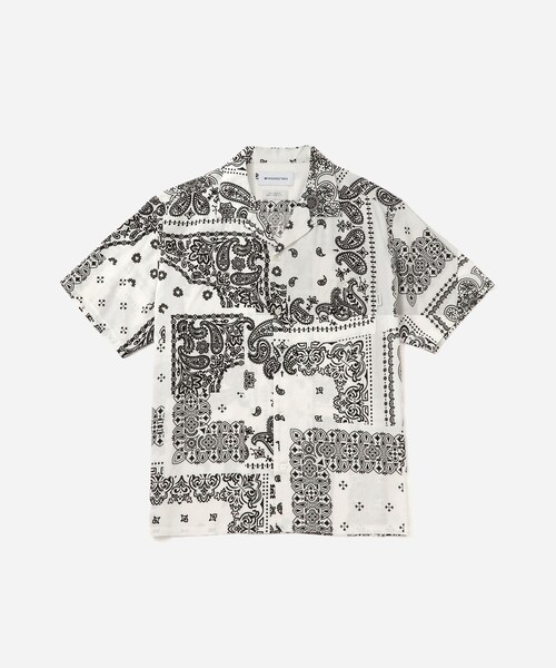 サタデーズニューヨークシティ 総柄シャツ Lサイズ Saturdays NYC [SALE] サタデーズ ニューヨークシティ 総柄