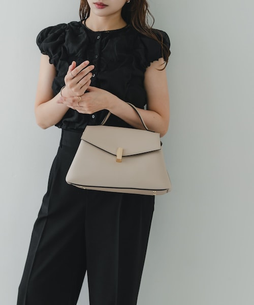 RODE SKO（ロデスコ）の「フラップワンハンドルバッグ（ハンドバッグ・レディース・BLACK/MOCHA/IVORY・One）」の10枚目の写真