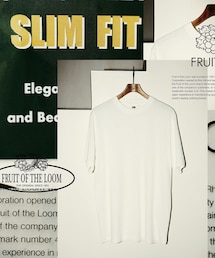 ADAM ET ROPE' | 【FRUIT OF THE LOOM for WILD LIFE TAILOR】EX SLIM FIT 2PCS PAC TEE(Tシャツ/カットソー)