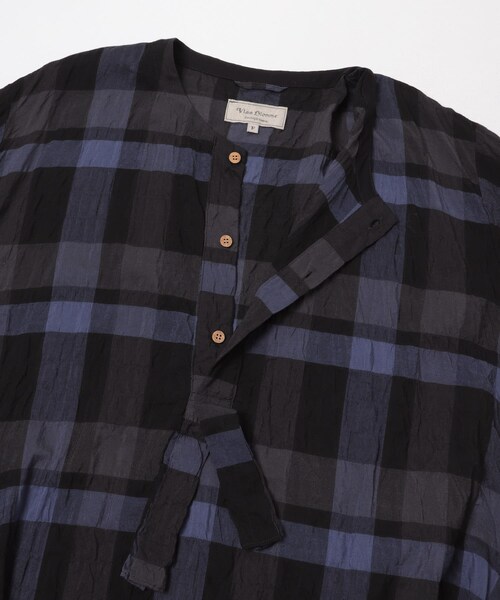 かぐれ（カグレ）の「Vlas Blomme　RAYON COTTON SHIRRING ONE-PIECE（ワンピース・レディース・BLUE・Free）」の17枚目の写真