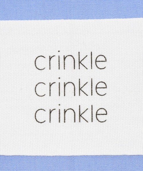 URBAN RESEARCH（アーバンリサーチ）の「crinkle crinkle crinkle　FRONT FRILL SHIRTS（シャツ/ブラウス・レディース・WHITE/BLUE・Free）」の10枚目の写真