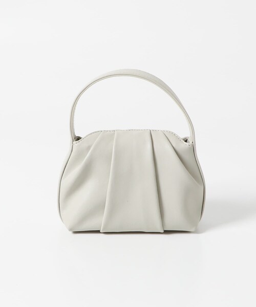 URBAN RESEARCH ROSSO（アーバンリサーチロッソ）の「LUMEN　FANTINE PETIT BAG（ハンドバッグ・レディース・sunlit yel/mistywhite/softblack/hazysilver・-）」の7枚目の写真