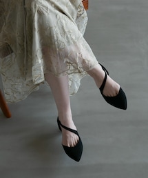 URBAN RESEARCH ROSSO | kaene　アシメストラップパンプス(シューズ小物/雑貨)