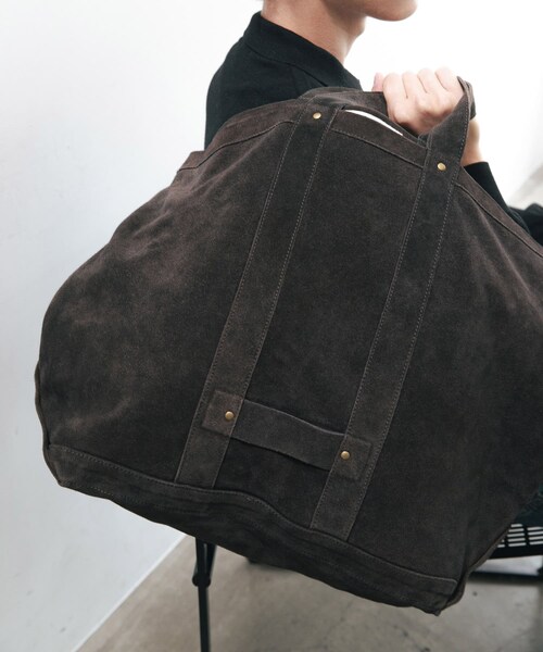 URBAN RESEARCH（アーバンリサーチ）の「『別注』SEVEN BY SEVEN×URBAN RESEARCH　LEATHER TOTE BAG（トートバッグ・メンズ・Dark Brown・FREE）」の6枚目の写真