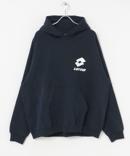 URBAN RESEARCH（アーバンリサーチ）の「LOTTO　CLASSIC BIG LOGO HOODIE（パーカー・メンズ・NAVY/GRAY/BLACK・M/L/XL）」の18枚目の写真