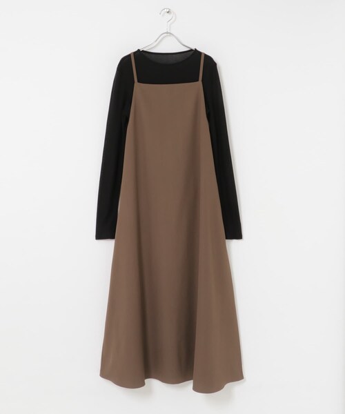 ITEMS URBANRESEARCH(アイテムズ アーバンリサーチ)の「シアーインナーセットワンピース(ワンピース・レディース・CML/CHA・Free)」の16枚目の写真