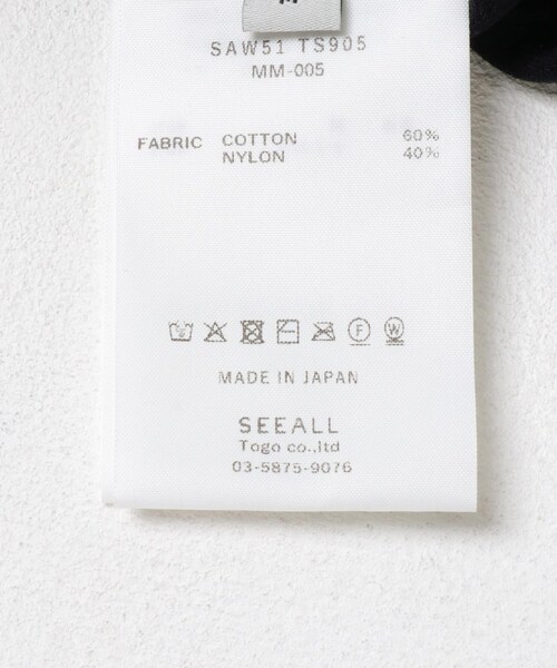 URBAN RESEARCH(アーバンリサーチ)の「SEEALL JACQUARD HIGH NECK TOP(Tシャツ/カットソー・レディース・WHITE/BLACK・M)」の12枚目の写真