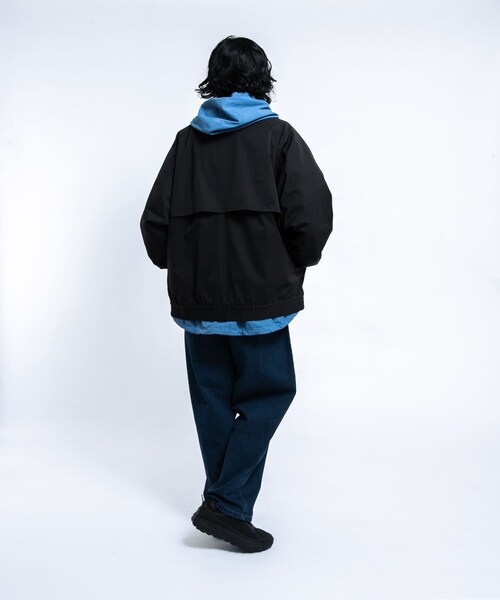 EKAL（エカル）の「SOLOTEXツイルスタンドジャケット（ブルゾン・メンズ・ネイビー/ブラック・M/L）」の18枚目の写真