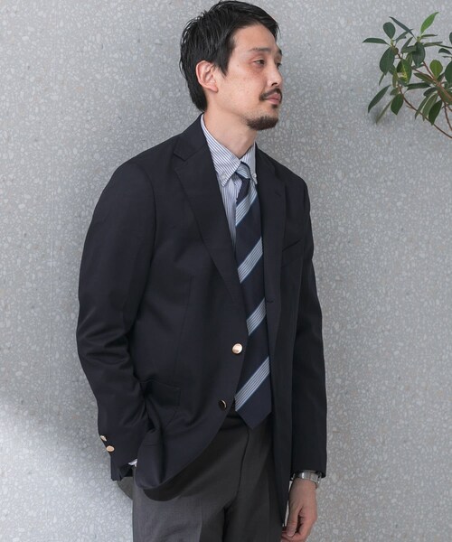 URBAN RESEARCH DOORS(アーバンリサーチドアーズ)の「LIFE STYLE TAILOR メタルボタンブレザー(テーラードジャケット・メンズ・NAVY・44/46/48/50)」の22枚目の写真