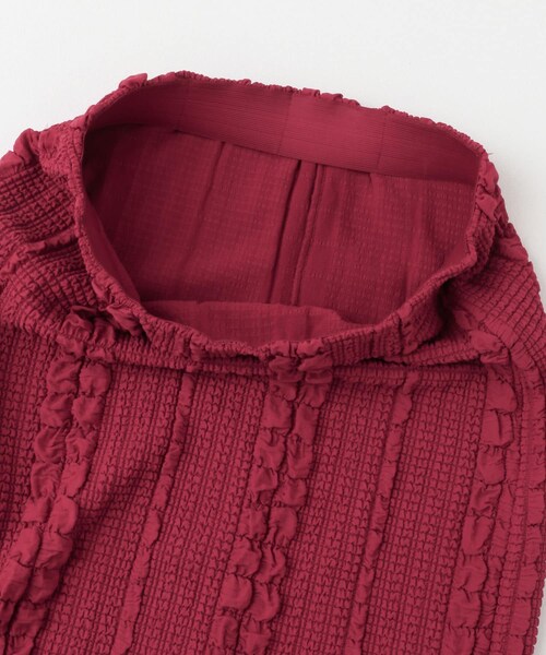 URBAN RESEARCH ROSSO（アーバンリサーチロッソ）の「ジャガードイージーストレートスカート（スカート・レディース・BLACK/RED・FREE）」の20枚目の写真