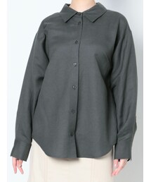 LAGUNAMOON | リネンオーバーシャツ(シャツ/ブラウス)