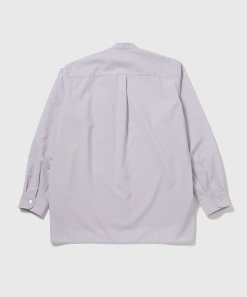 ADAM ET ROPE'(アダムエロペ)の「【NIKKE】 バンドカラー シャツ / ウォッシャブル(シャツ/ブラウス・メンズ・ブラック/ネイビー/ラベンダー・L/M)」の21枚目の写真