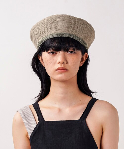 URBAN RESEARCH(アーバンリサーチ)の「La Maison de Lyllis CONK(ハンチング/ベレー帽・レディース・BLACK/SAGE・FREE)」の17枚目の写真