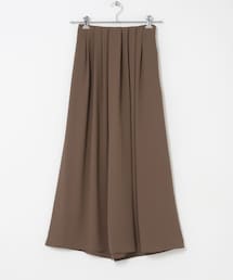 URBAN RESEARCH ROSSO WOMEN | ジョーゼットタックワイドパンツ(その他パンツ)