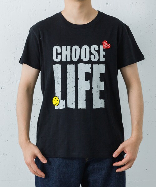 URBAN RESEARCH（アーバンリサーチ）の「Andersson Bell　UNS CHOOSE LIFE T-SHIRTS（Tシャツ/カットソー・メンズ・WHITE/BLACK・M/L）」の8枚目の写真