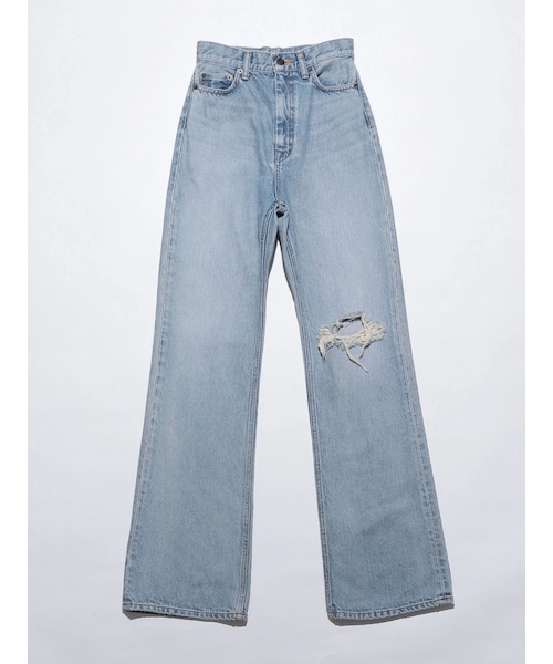 EMODA（エモダ）の「【VEQUM】BECK FULL FLARE JEANS（その他・レディース・ブラック/アイスブルー/ブラウン・24/25/26）」の22枚目の写真