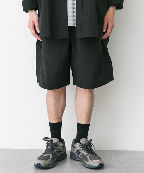 URBAN RESEARCH DOORS（アーバンリサーチドアーズ）の「『別注』BURLAP OUTFITTER×DOORS　Supplex Nylon Shorts（その他パンツ・メンズ・BRINDLE/BLACK/RAVEN・M/L）」の11枚目の写真