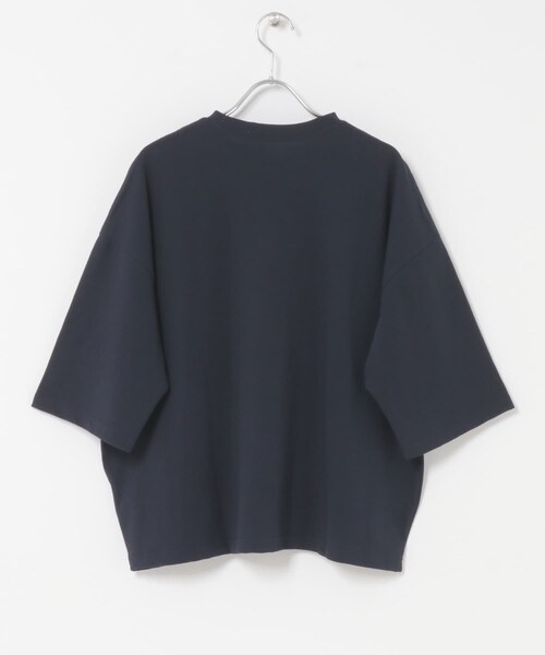 かぐれ（カグレ）の「ワイドTシャツ（Tシャツ/カットソー・レディース・OFF/NAVY/YEL BEIGE・Free）」の18枚目の写真